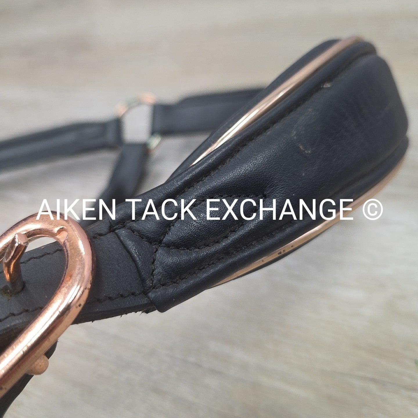 Padded Leather Halter, Size Full