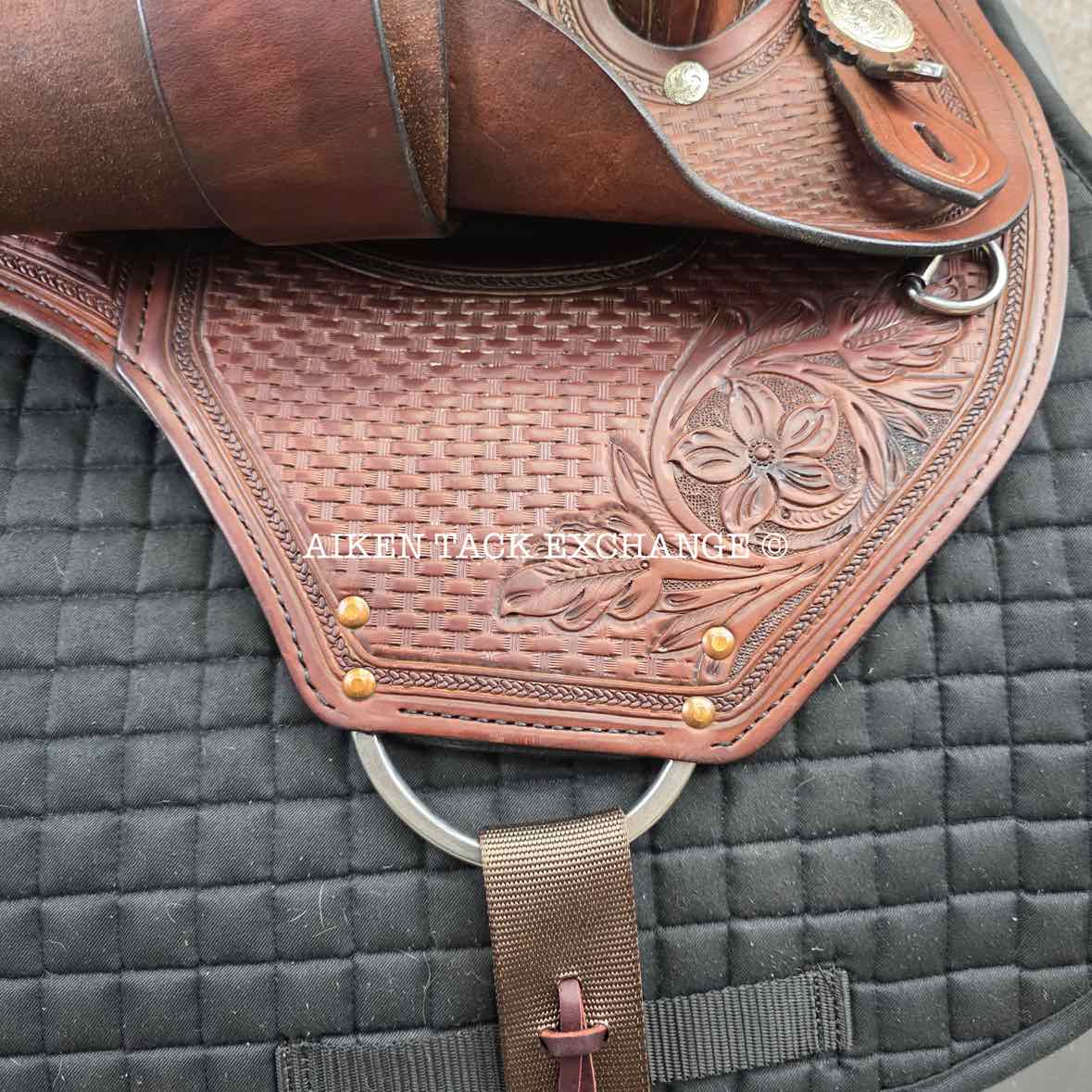 2017 Foxtrot USA Harmony Western Dressage Saddle, 16" Seat, Semi-Wide Tree