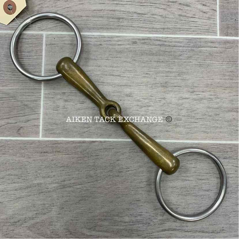 Herm Sprenger Aurigan Heavy Weight Single Joint Loose Ring Bit 5.75"