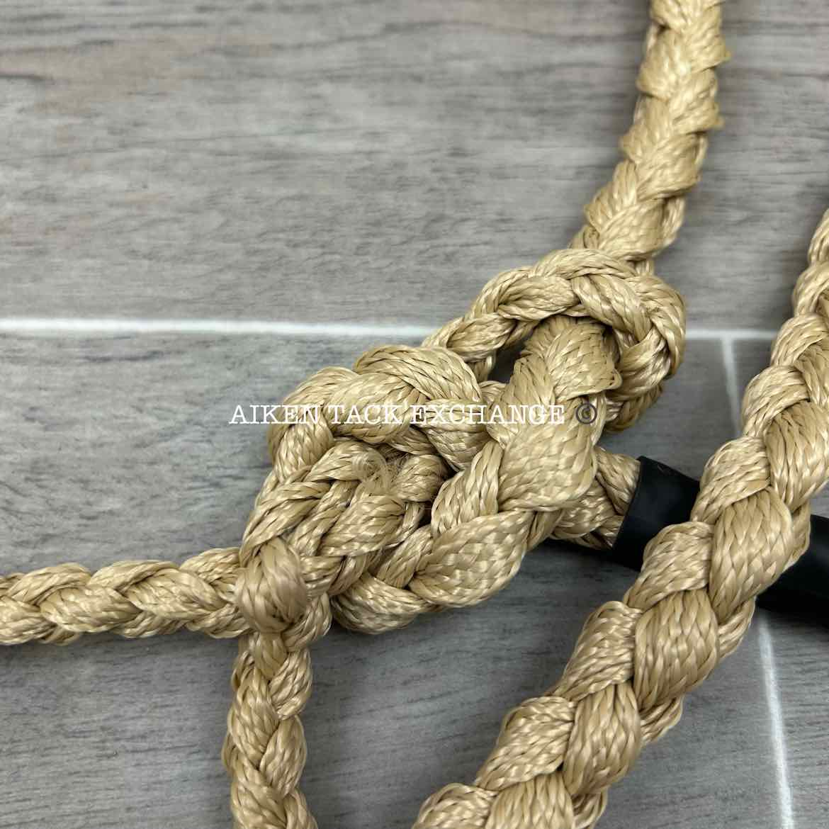 Braided Rope Halter with Lead