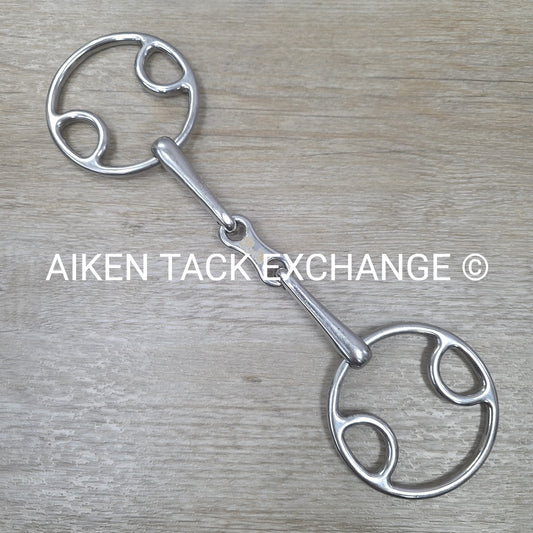 Korsteel French Link Beval Loop Gag Bit 5.5"