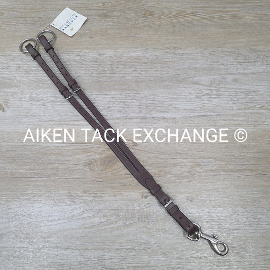 SmartPak Harwich Adjustable Running Martigale Attachment, Brown, Size Full