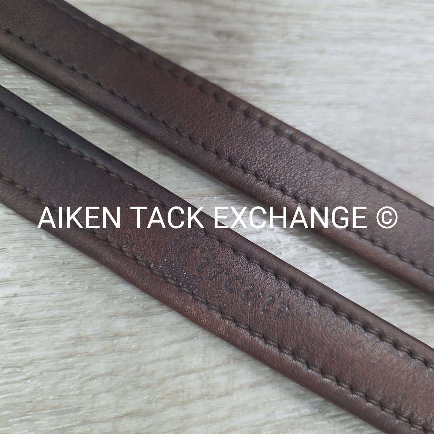 Dover Saddlery Circuit Lined Stirrup Leathers, Brown, 54"