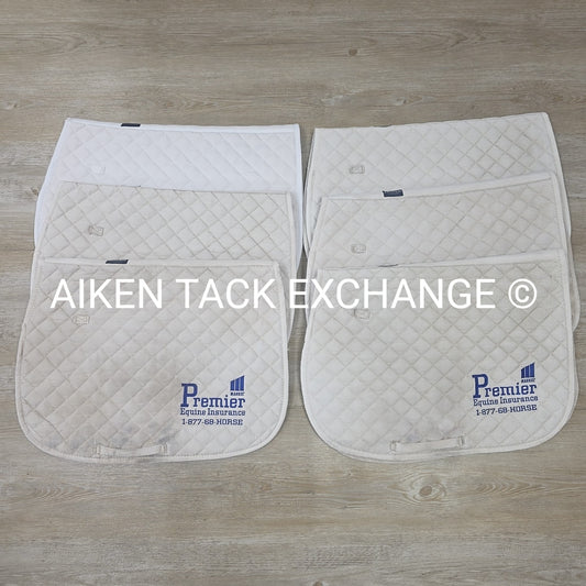 BARGAIN BUNDLE: 6 Dover Saddlery All Purpose Saddle Pads with Embroidery