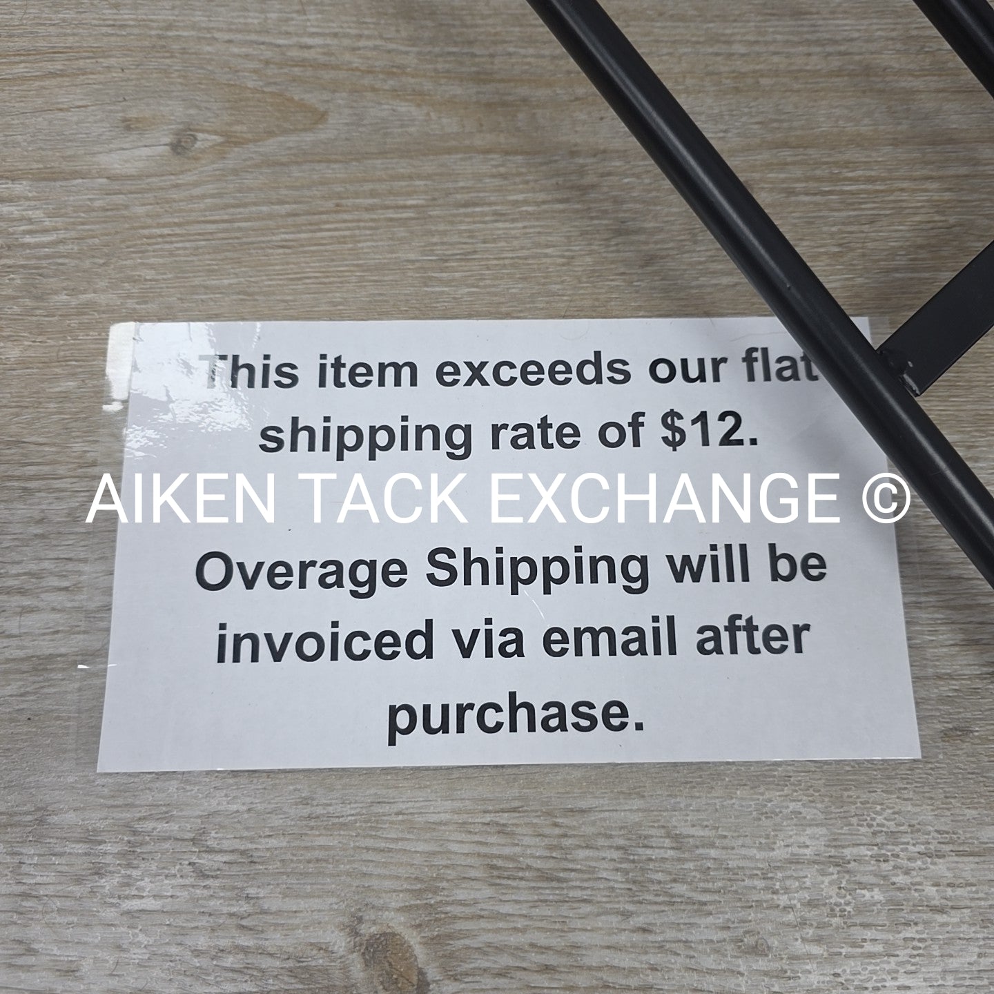 Wall Mounted Metal Saddle Rack