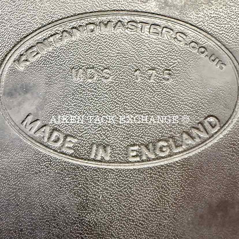 Kent & Masters MDM S-Series Standard Wither Moveable Block Dressage Saddle, 17.5" Seat, Adjustable Tree - Changeable Gullet, Wool Flocked Panels