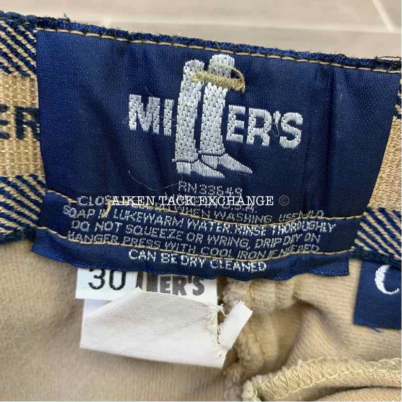 BARGAIN BUNDLE: 2 Pairs of Millers Knee Patch Breeches, Size 30