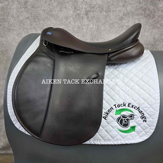 Balance by Frank Baines GPD All Purpose Saddle, 17.5" Seat, XX-Wide Hoop Tree, Wool Flocked Panels