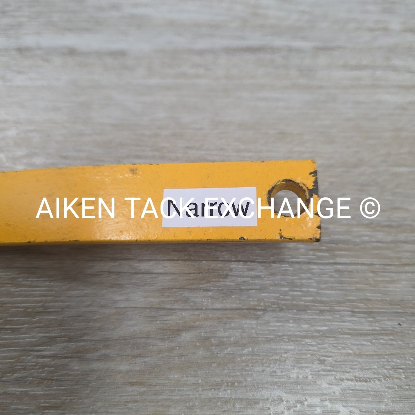 Narrow (Yellow) Gullet Plate for Bates/Wintec/Arena Saddles
