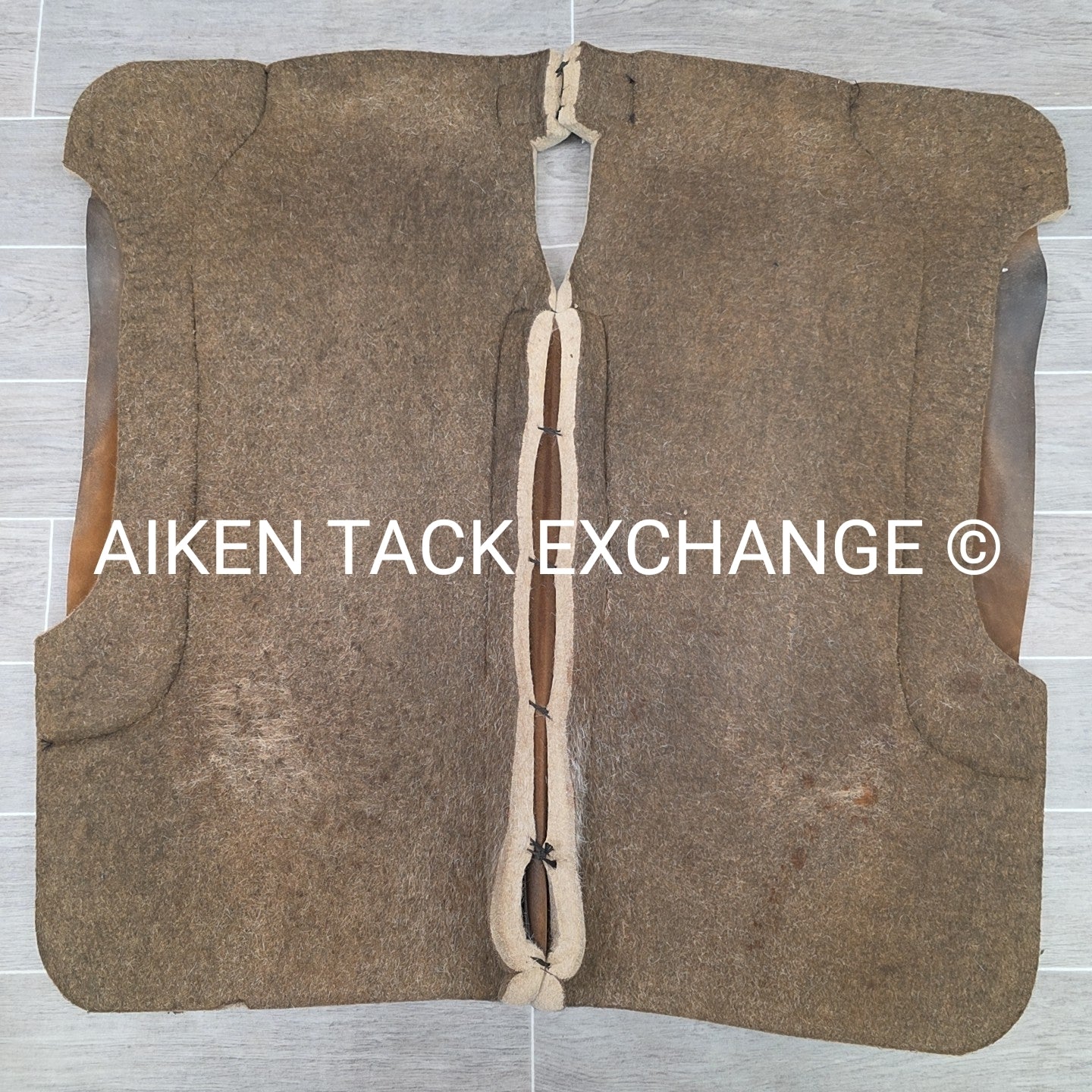 Diamond Wool Felt Western Saddle Pad