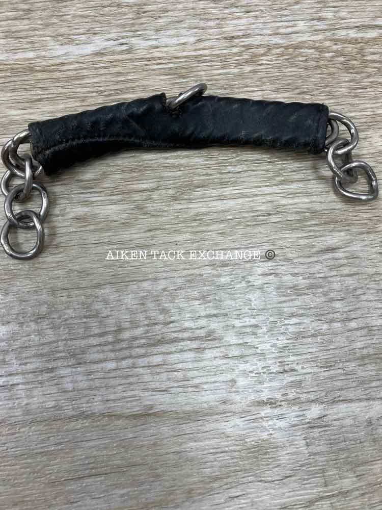 Fager Leather Curb Chain Guard