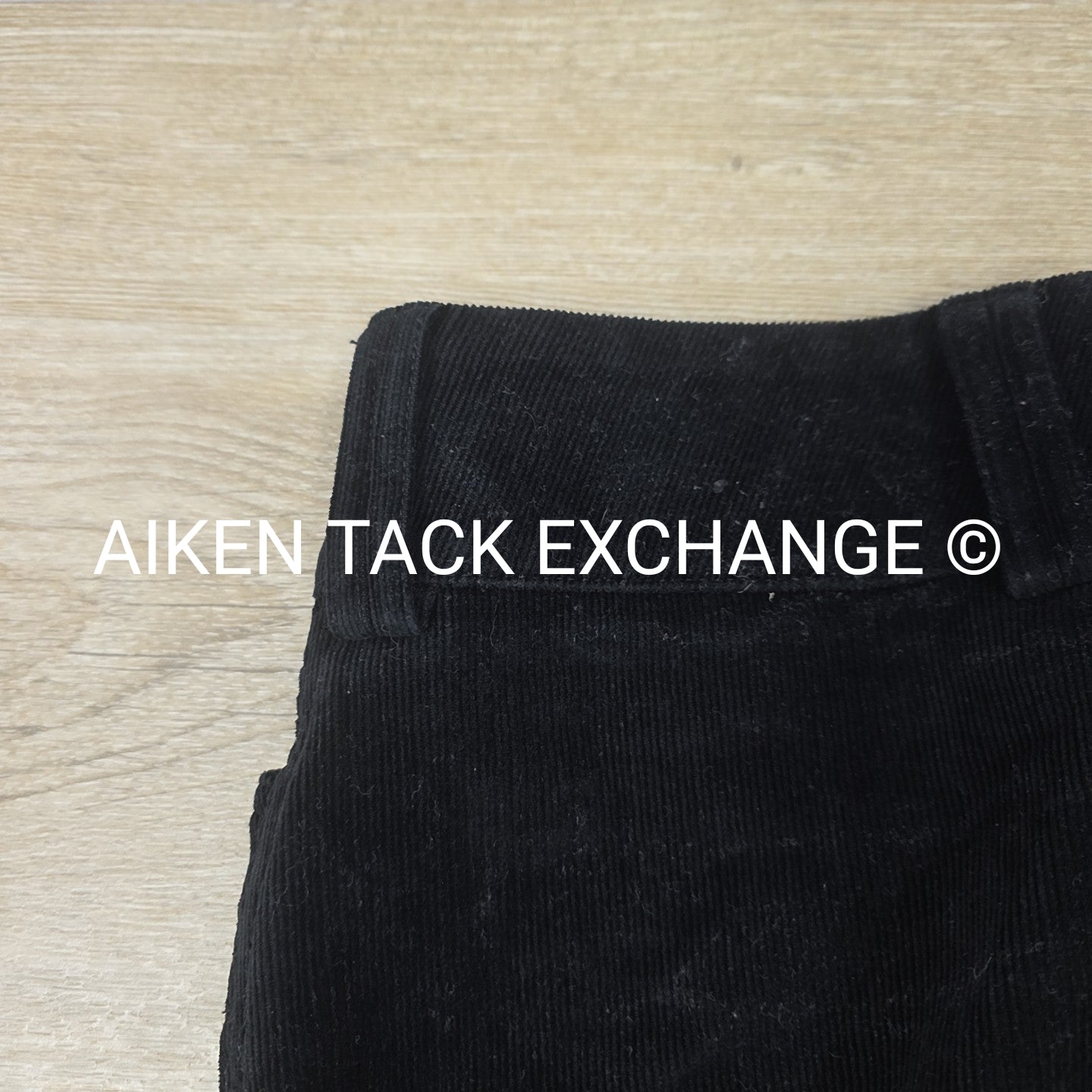 Ariat Tek Cord Corduroy Knee Patch Breeches, Size 26 R