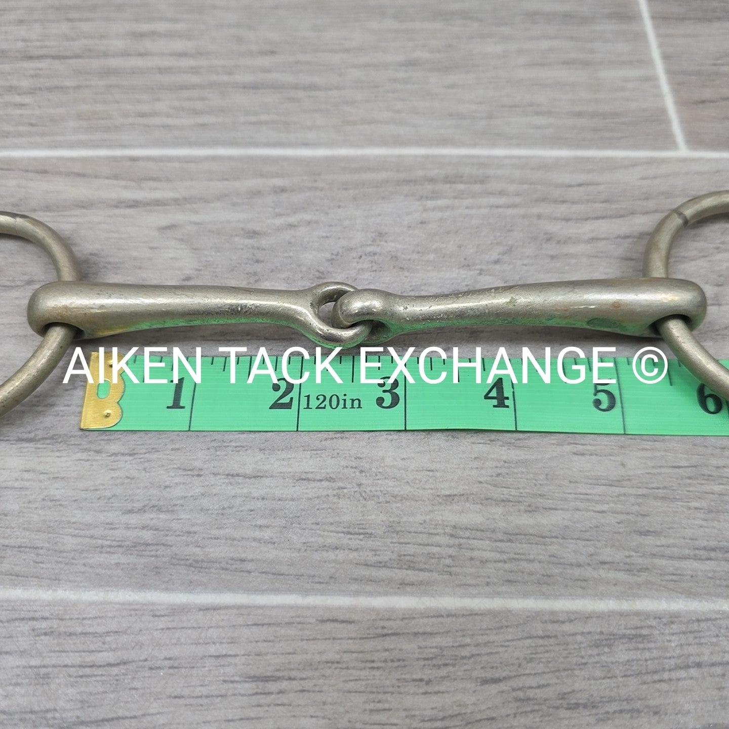 Herm Sprenger Single Joint Loose Ring Bradoon Bit 5.5"