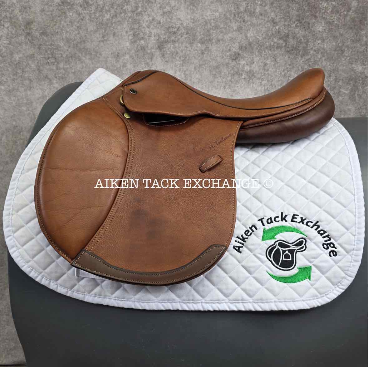 2011 Marcel Toulouse Annice Genesis Close Contact Jump Saddle, 17" Seat, Adjustable Tree, Foam Panels