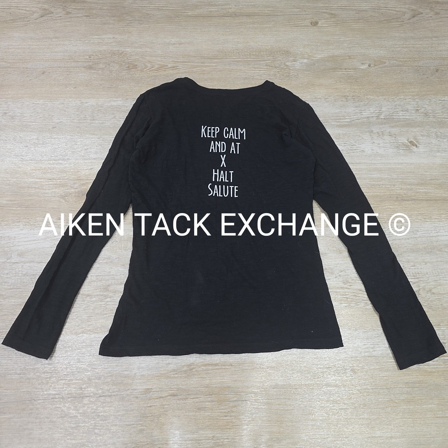 Cowgirls for a Cause Dressage Long Sleeve Top, Size Large