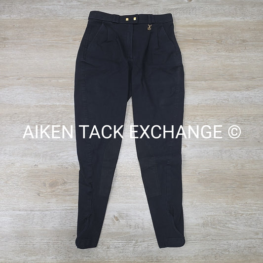 Golden Dress Knee Patch Breeches, Size 26 L