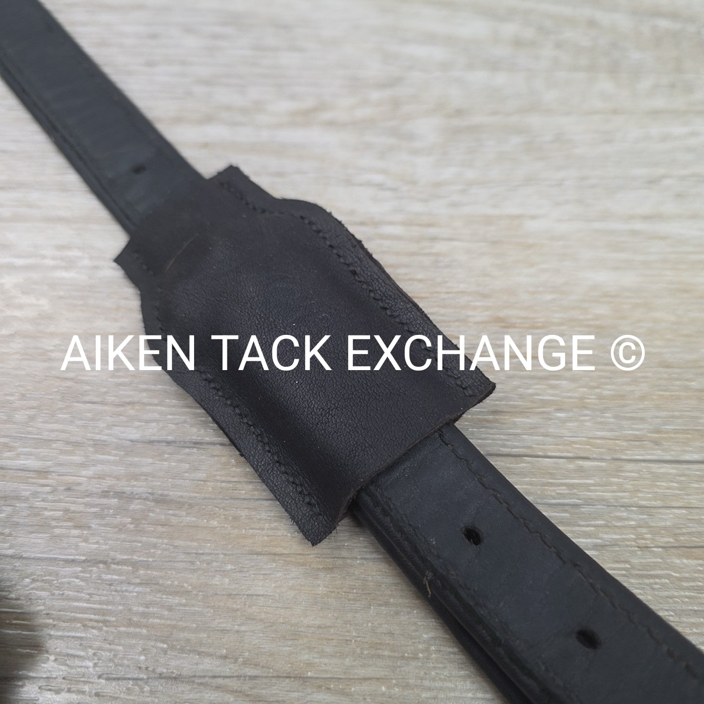 Mono Strap Stirrup Leathers, Black