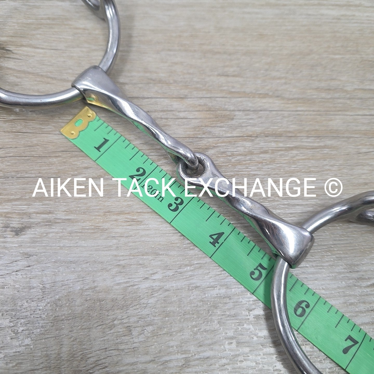 Single Joint Slow Twist Loose Ring Gag Bit 5"