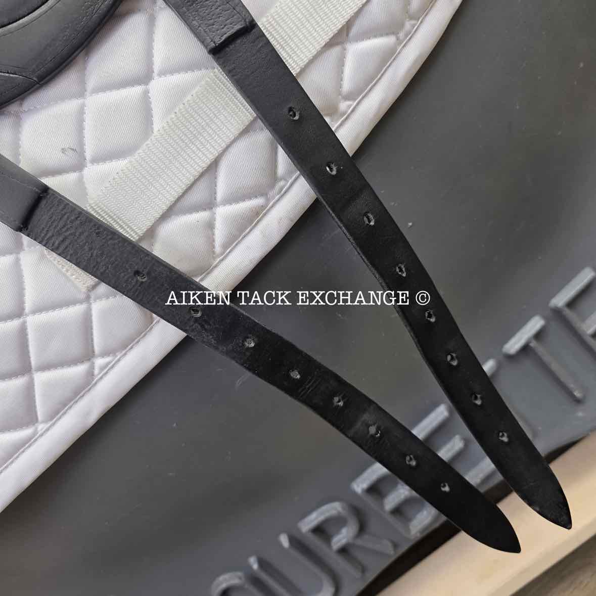 2020 Devoucoux Makila Harmonie Monoflap Dressage Saddle, 17" Seat, 1A Flap - Short, Dynamick Tree - Medium, D3D Panels, Full Buffalo Leather