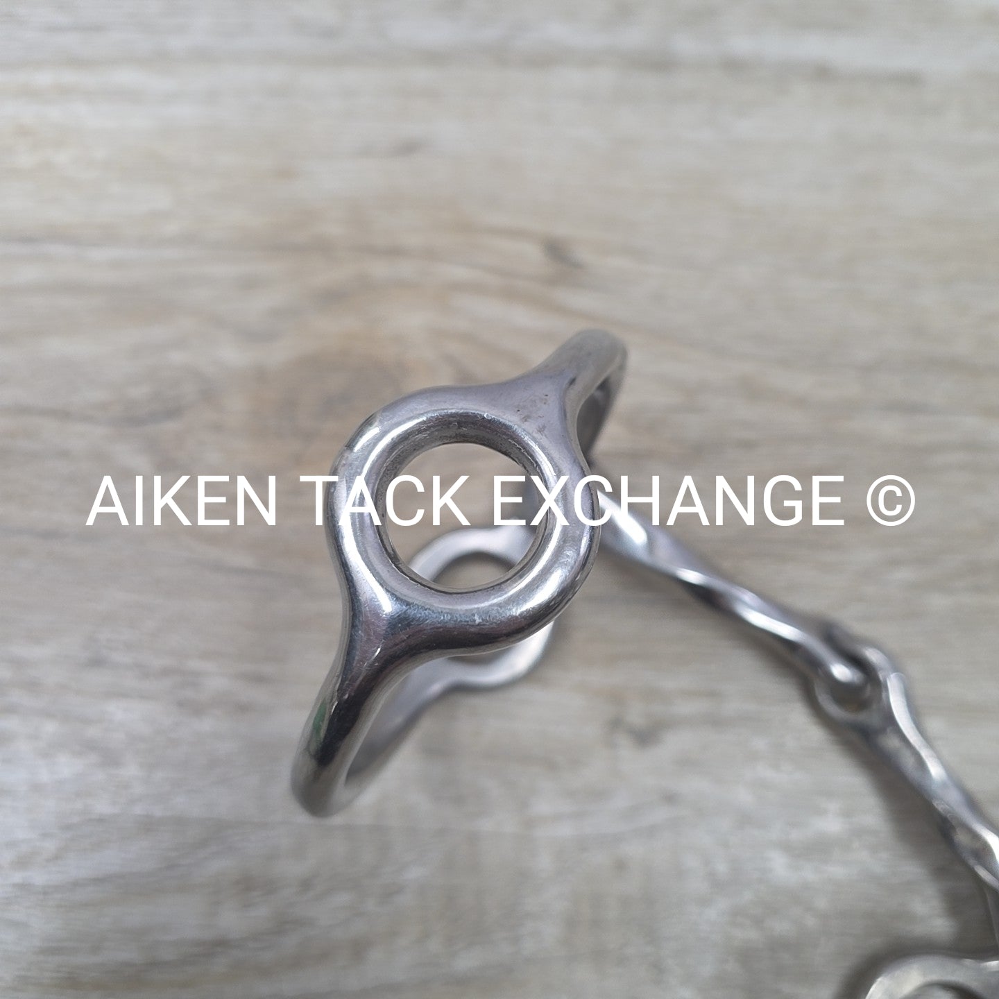 Single Joint Slow Twist Loose Ring Gag Bit 5"
