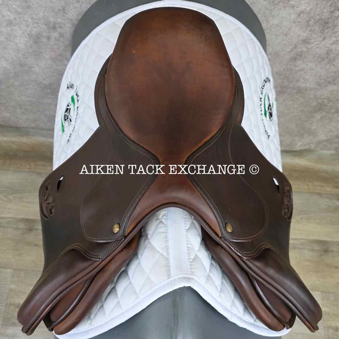 2019 Bruno Delgrange Nino Close Contact Jump Saddle, 15.5" Seat, 1A Flap, M/MW Tree, Foam Panels