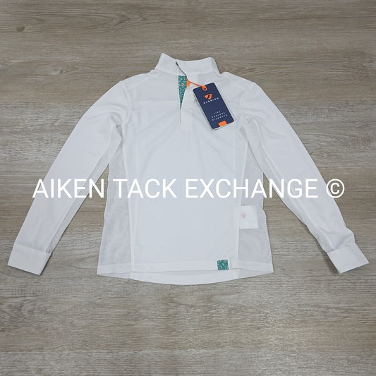 Shires Aubrion Long Sleeve Show Shirt, Size Medium