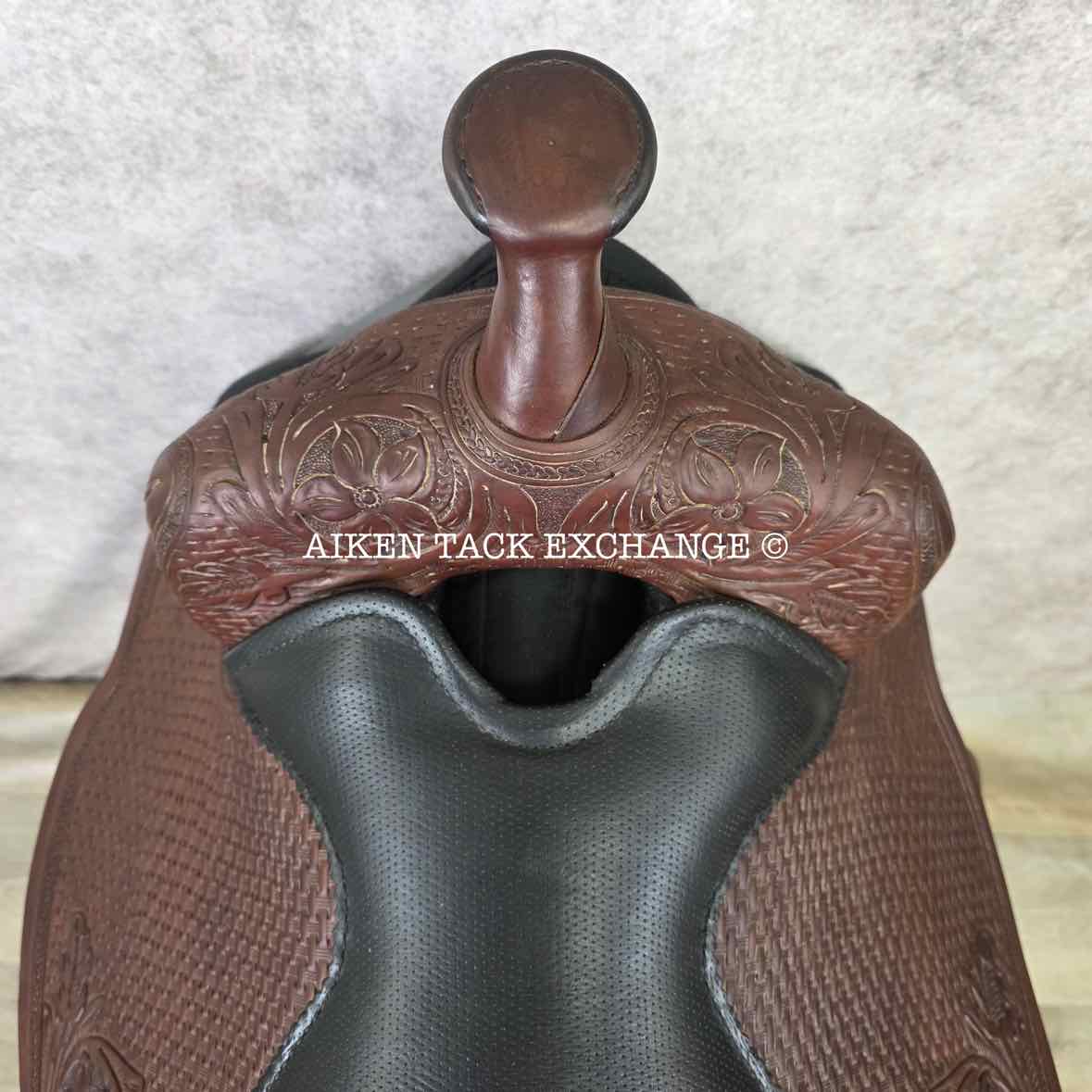 2017 Foxtrot USA Harmony Western Dressage Saddle, 16" Seat, Semi-Wide Tree