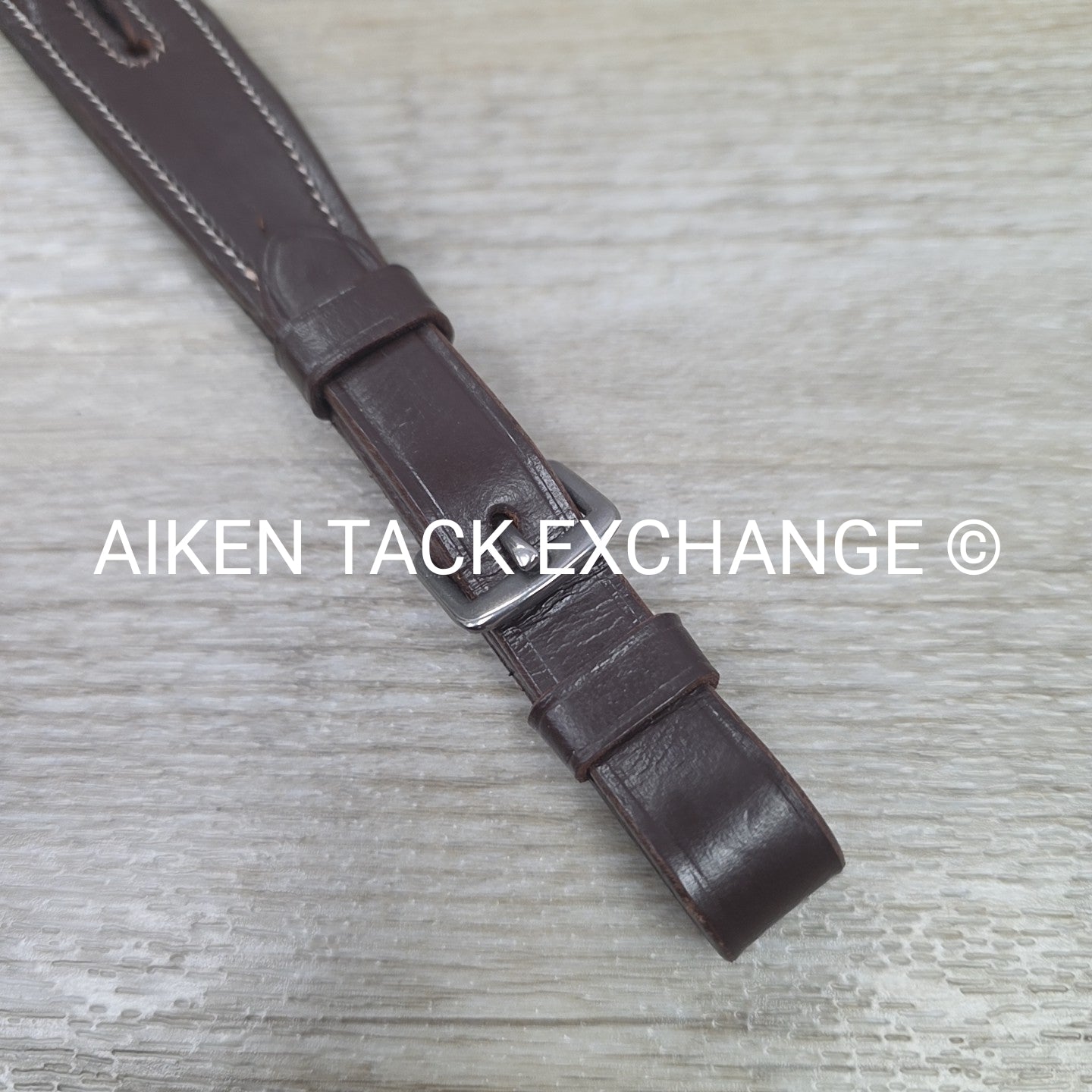 Plain Round Raised Running Martingale Attachment, Brown