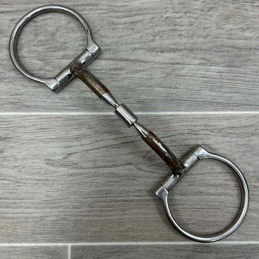 Myler Dee without Hooks and Comfort Snaffle with Narrow Barrel MB 01 5"