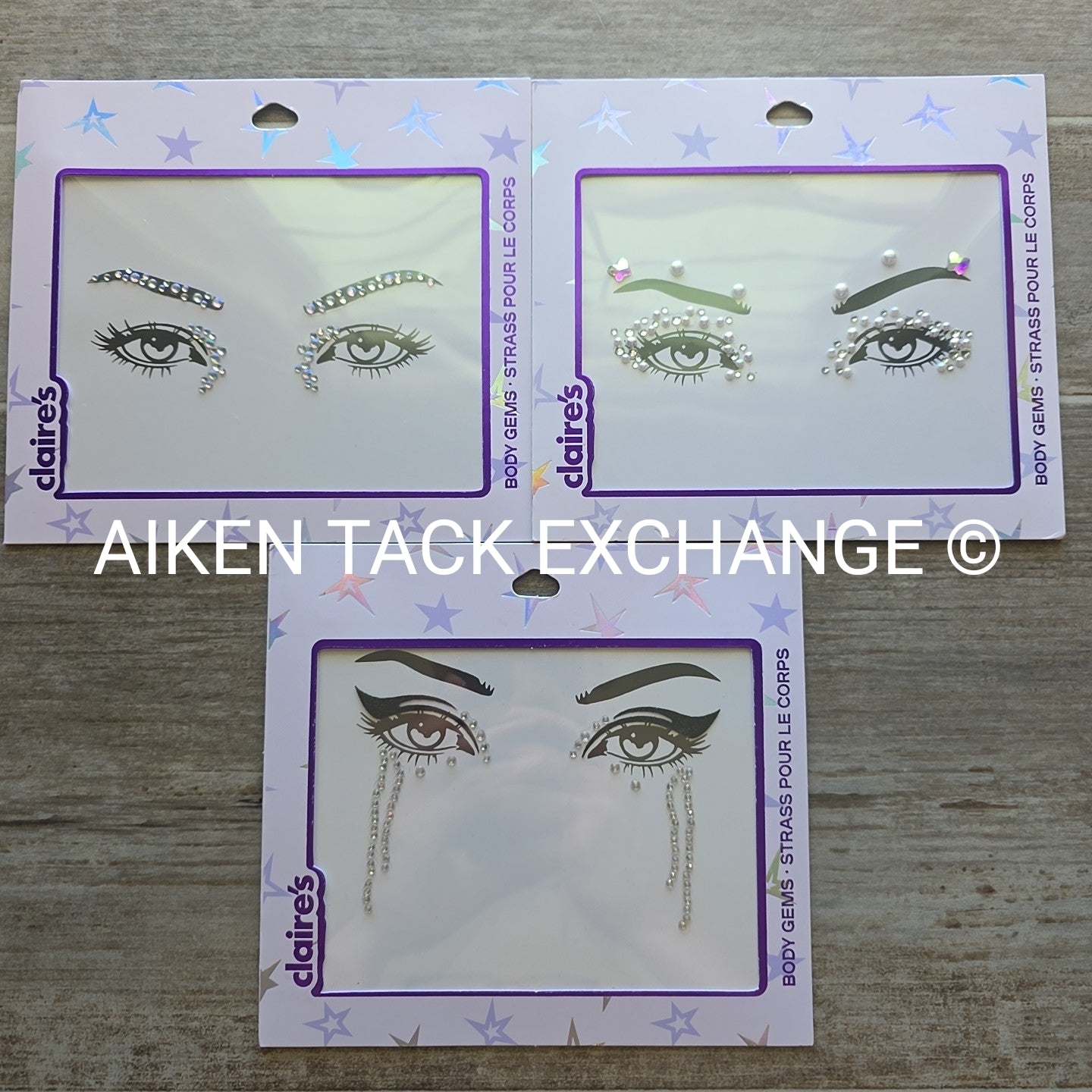 Claire's Body Gems - 3 Sets