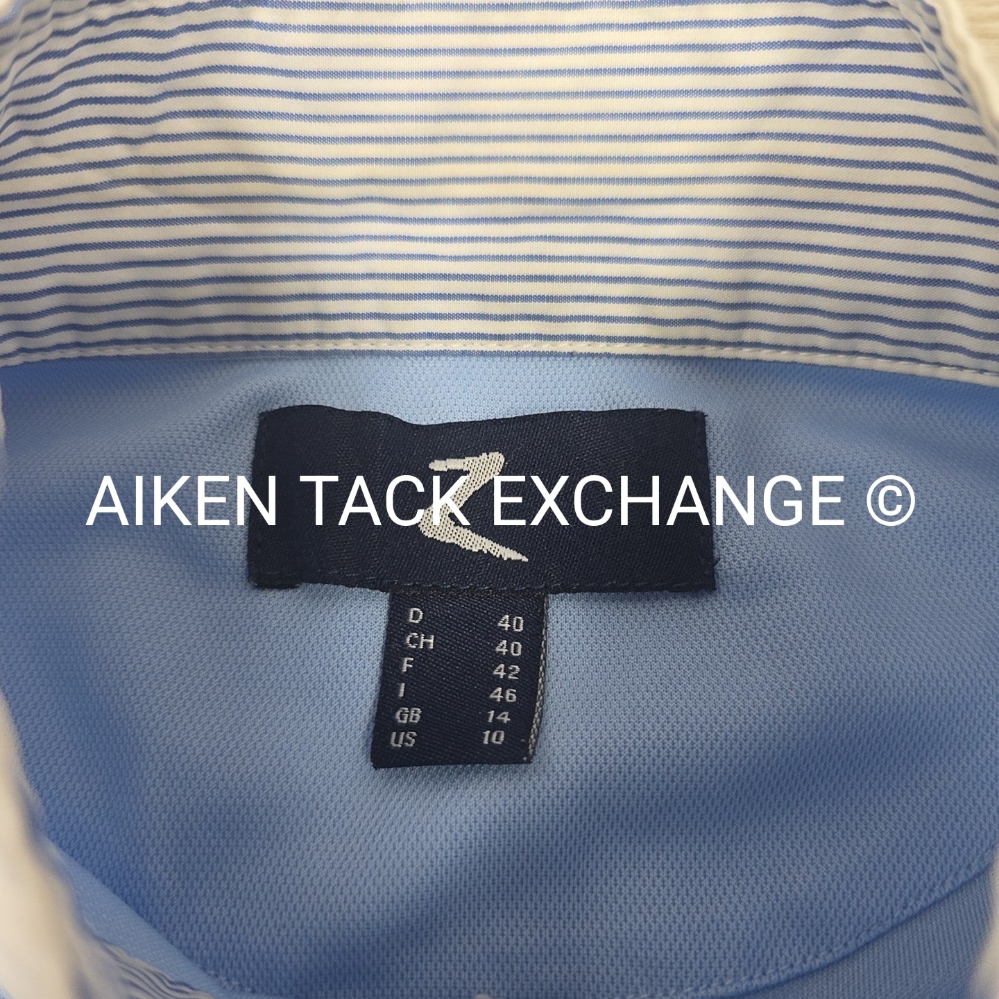 Horze Long Sleeve Sun Shirt Show Shirt, Size 10