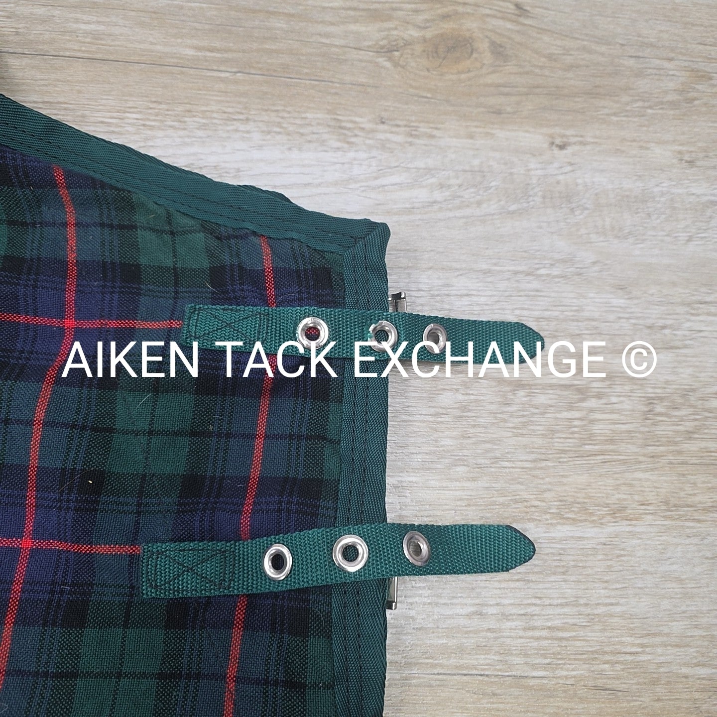 5/A Baker Original Tartan Plaid Stable Sheet, 80"