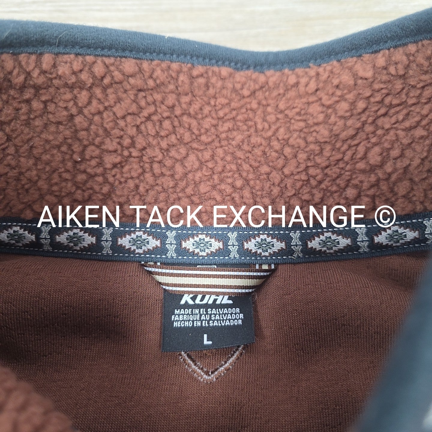 Kuhl Hygge 1/2 Zip Sherpa Fleece Pull Over, Size Large