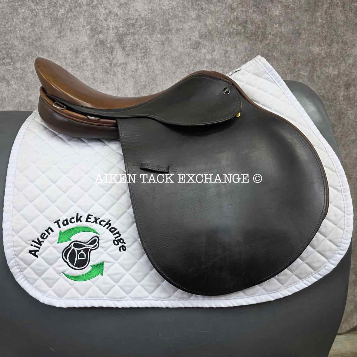 Whippy English Saddle, 17" Seat, Medium Tree, Foam Panels
