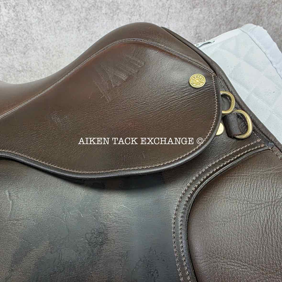 **SOLD** Collegiate Senior Event All Purpose Saddle, 16.5" Seat, Medium Tree, Foam Panels