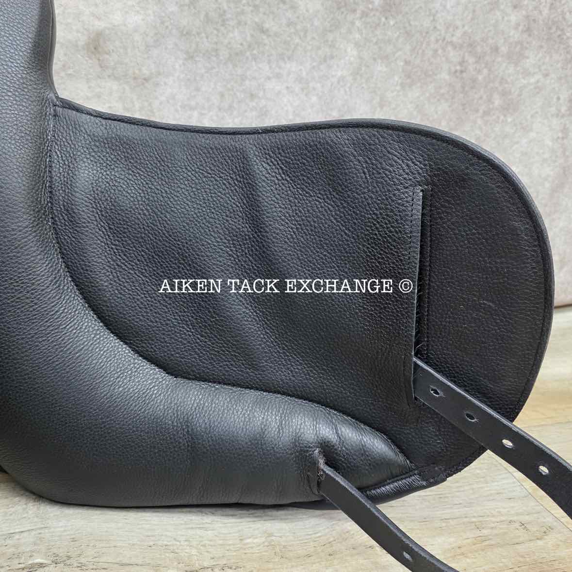 2024 Envy by Custom Saddlery Aurora Monoflap Dressage Saddle, 17.5" Seat, Adjustable Tree, Wool Flocked Panels