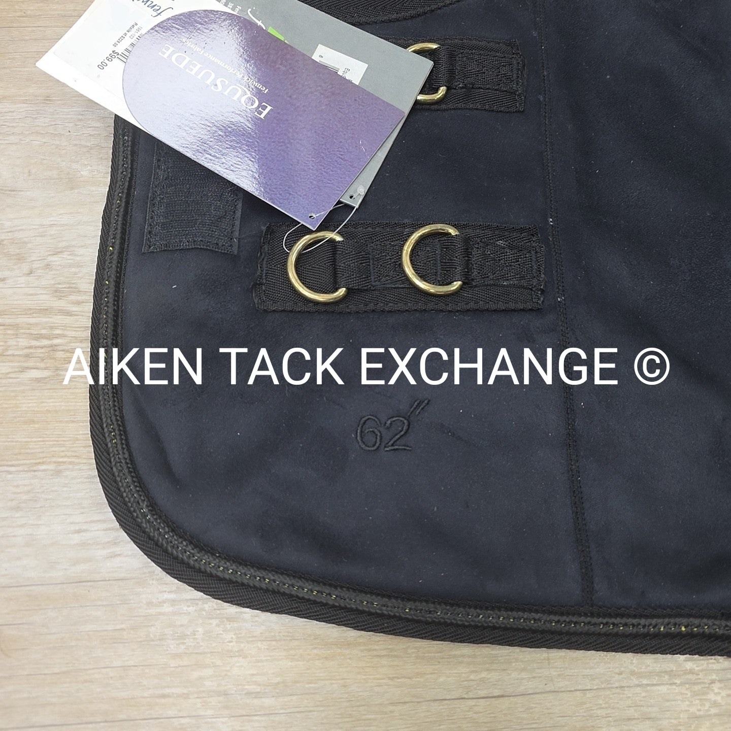 Fenwick Equestrian EquSuede Performance Cooler, Black, 62"