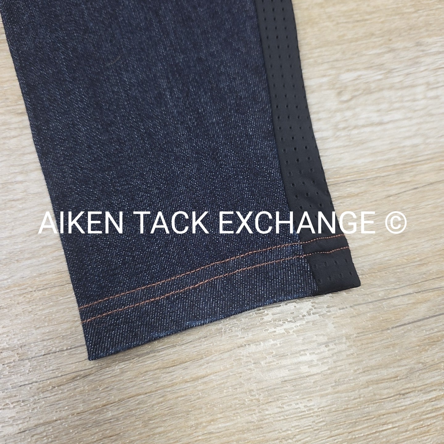 Kerrits Stretch Denim Knee Patch Breeches, Brand New, Women's Medium