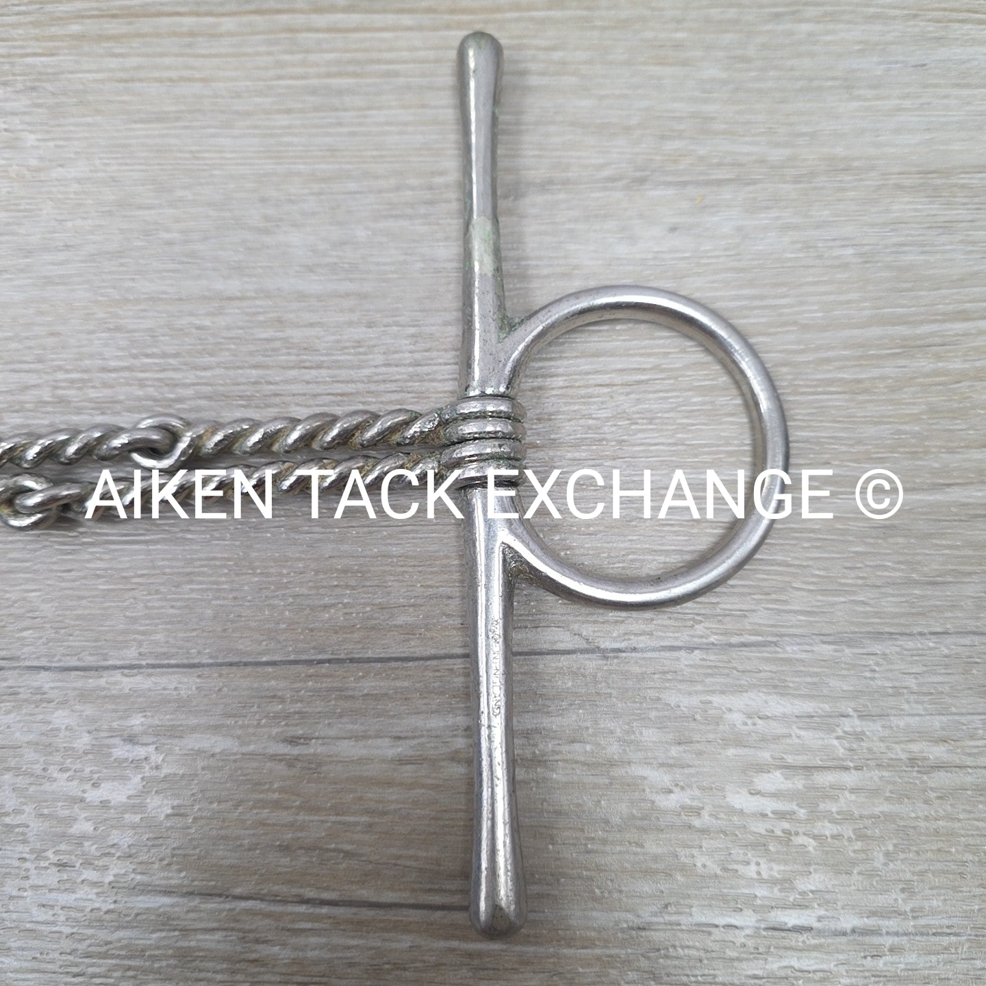Never Rust Full Cheek Double Twisted Wire Bit 5"