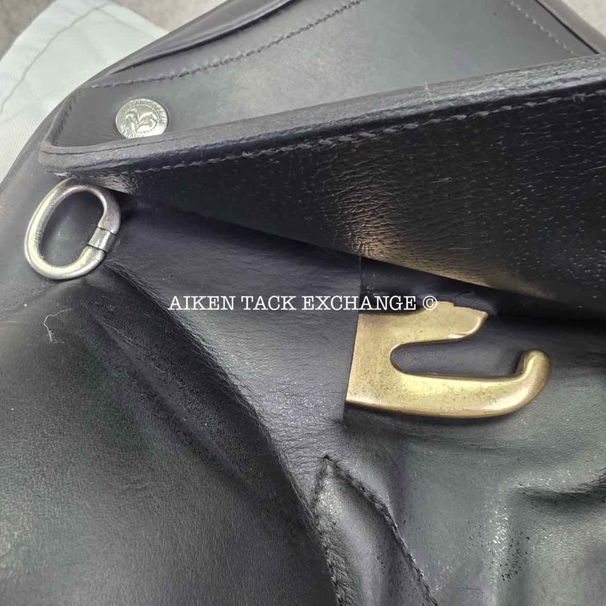 2015 Voltaire Adelaide Monoflap Dressage Saddle, 18" Seat, 3AA Flap, Medium Wide Tree, PRO Panels, Full Buffalo Leather