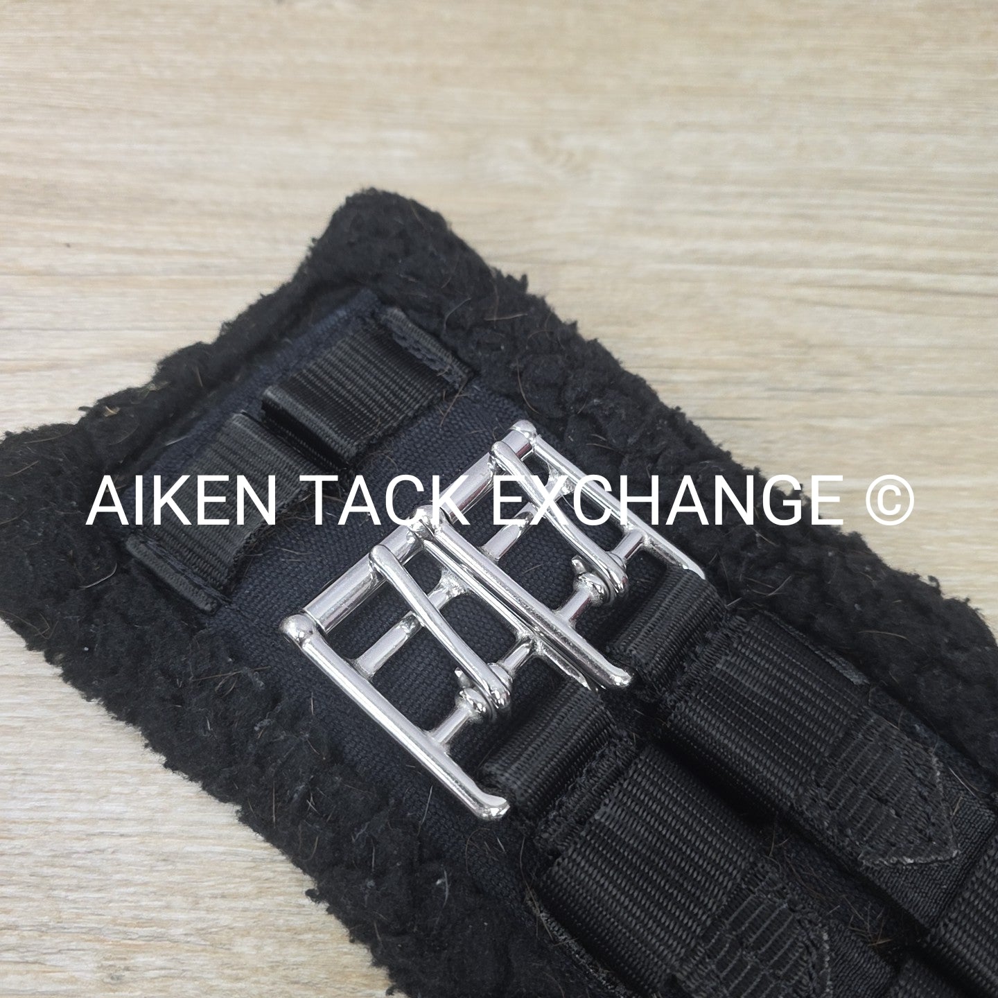 Ovation Equalizer Fleece Dressage Girth, Black, 30"