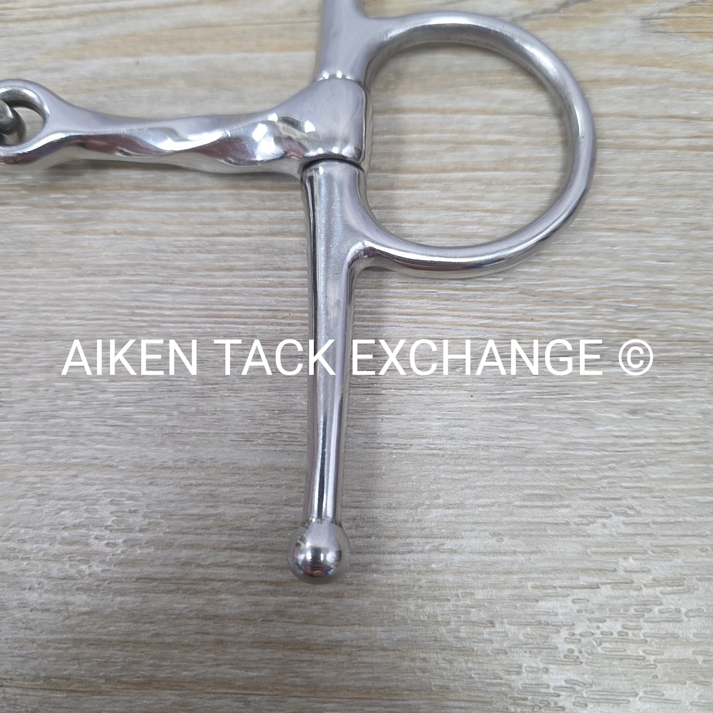 Coronet Single Joint Slow Twist Full Cheek Bit with Keepers, 5"