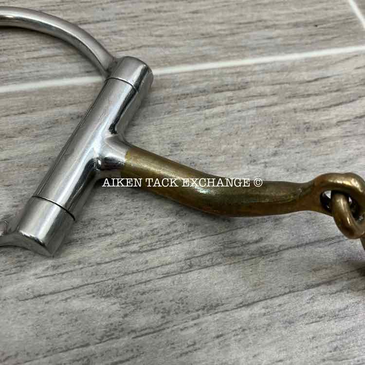 Myler Single Joint Copper Western Dee Bit 5"