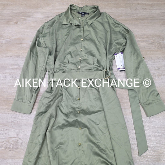 French Collection Long Shirt Dress, Size XX-Large