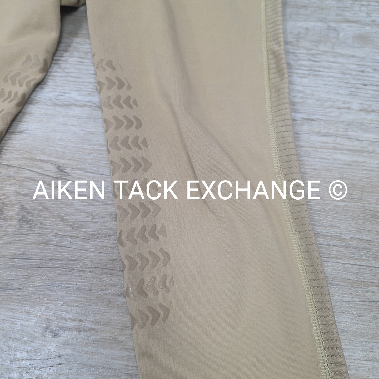 TuffRider Silicone Grip Knee Patch Tights, Size 8