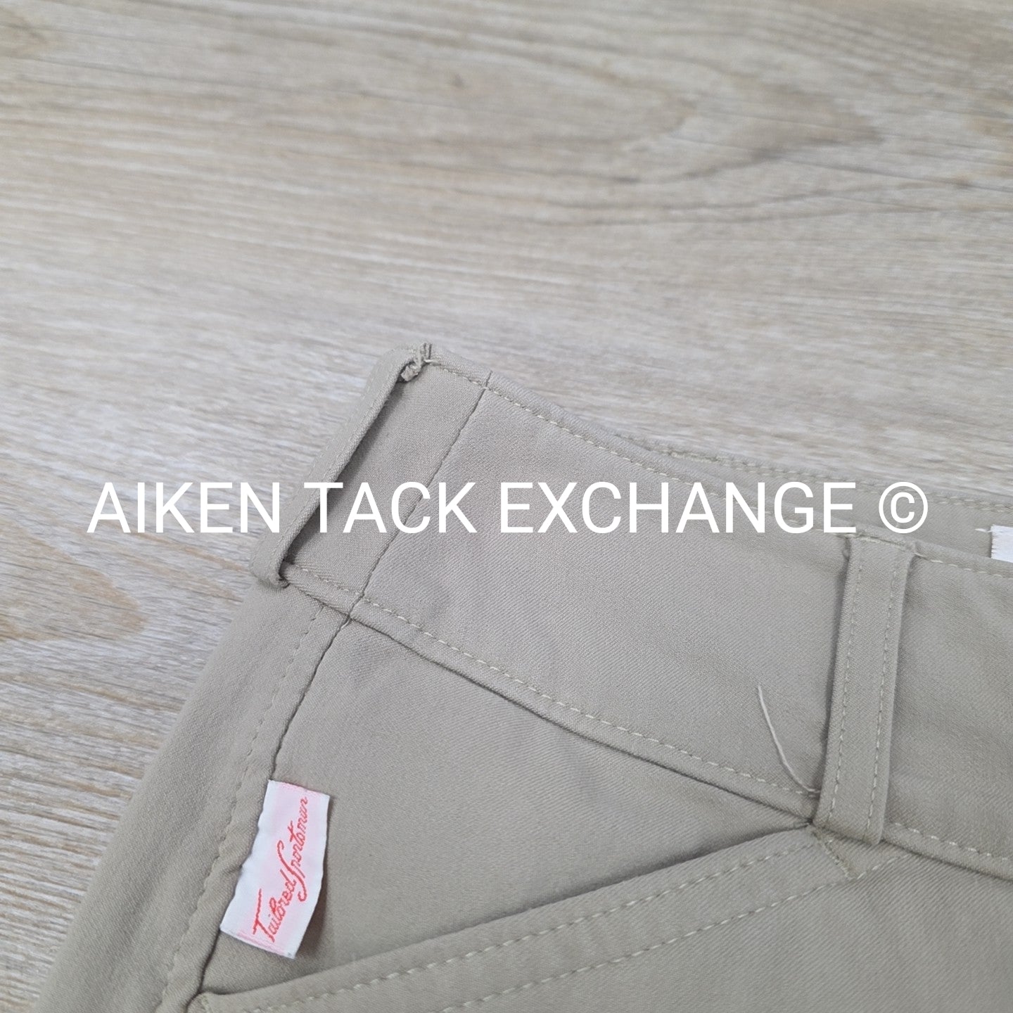 Tailored Sportsman Trophy Hunter Knee Patch Breeches, Size 24