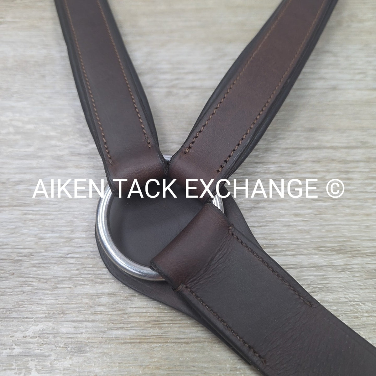 Correct Connect 3 Point Breastplate with Double Neck Strap, Brown, Size Full