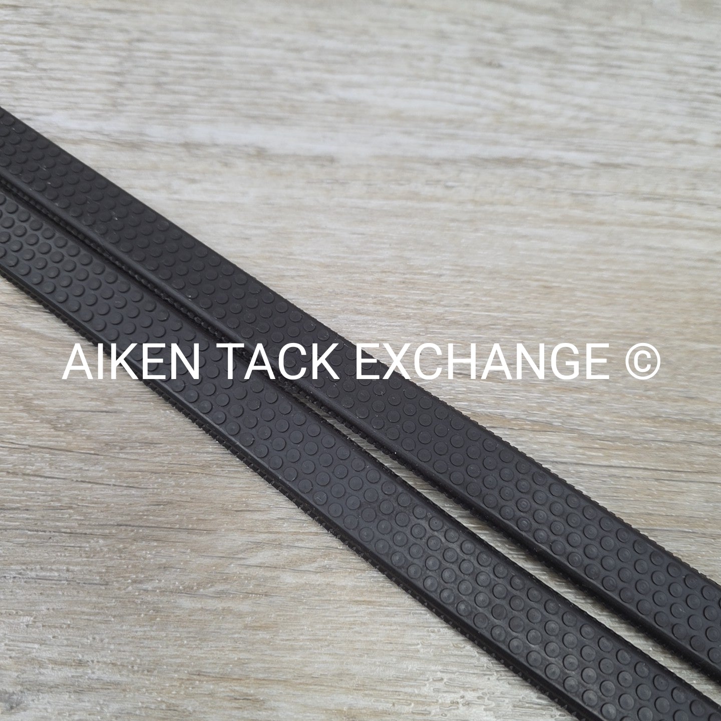 Penelope Elastic Rubber Grip Reins, Brown, 55"