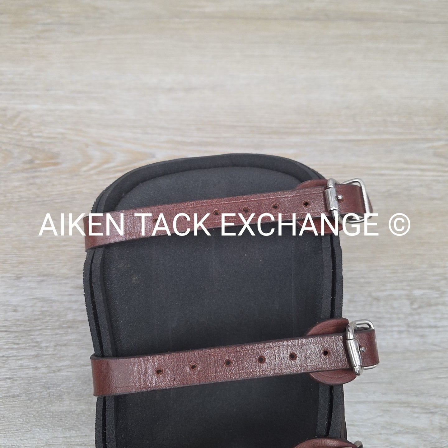 Derby Originals Leather Front & Hind Boot Set, Neoprene Lined, Brown, Size Full