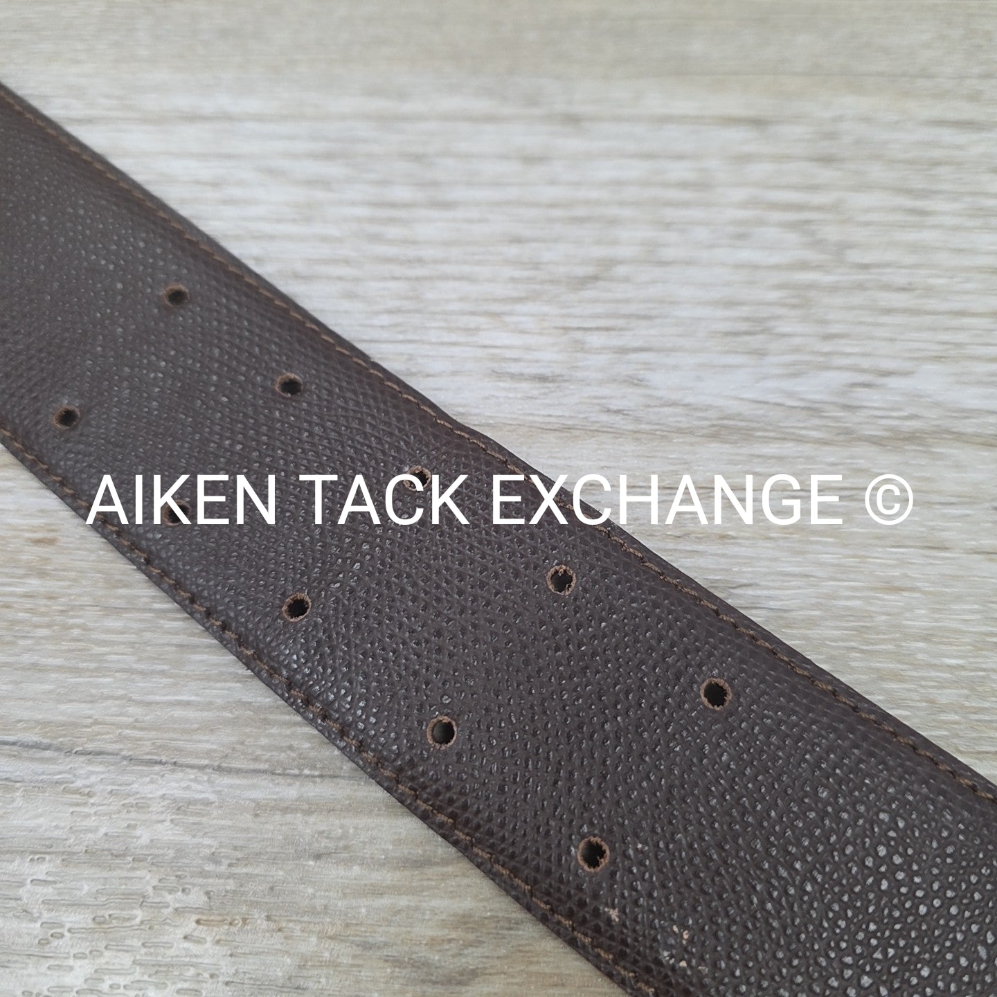 Tailored Sportsman Wide Belt, Brown, Size Medium